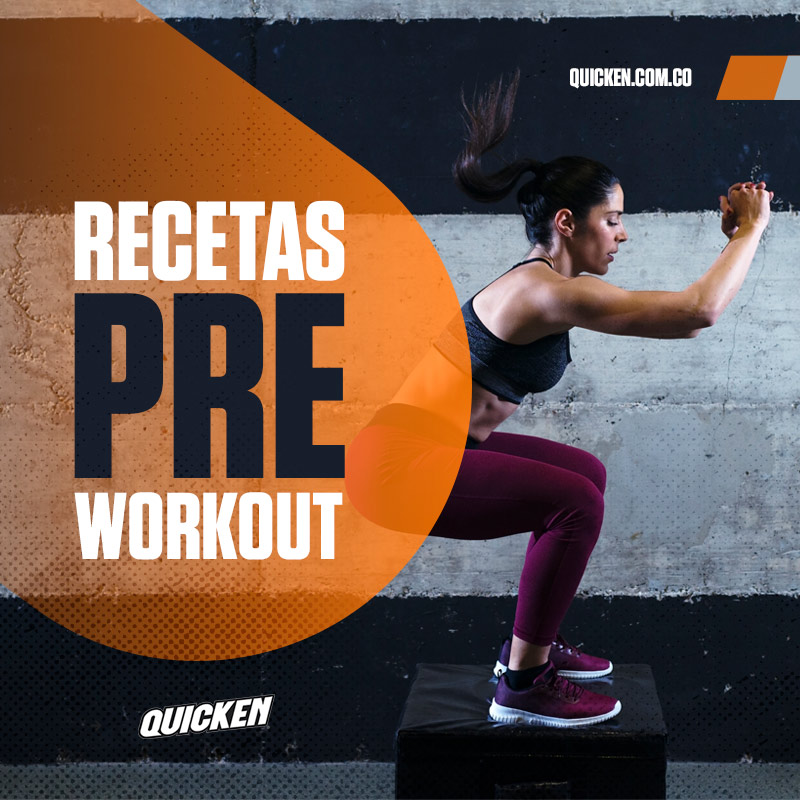 Recetas Pre workout Quicken